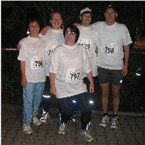 Das Dream-Team und der Coach im Vordergrund